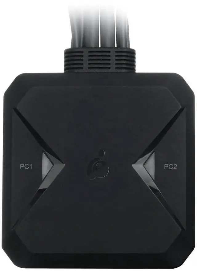 Alt view image 2 of 13 - IOGEAR 2-Port 4K KVM Switch with HDMI, USB and Audio Connections - 4096 x 2160 - 4 x USB - USB 2.0 - 2 x HDMI  GCS92HU