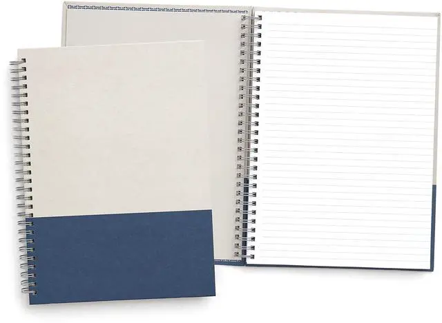 Alt view image 2 of 6 - TRU RED Wirebound Hardcover Notebook 9.5x6.5 80 Sheets TR55740