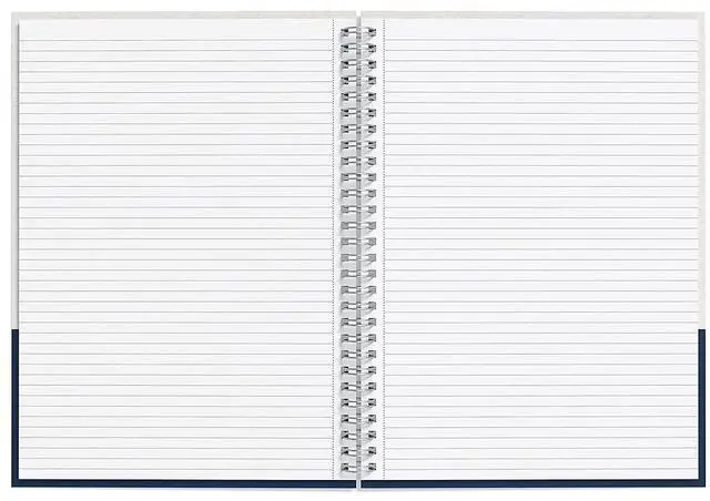 Alt view image 5 of 6 - TRU RED Wirebound Hardcover Notebook 9.5x6.5 80 Sheets TR55740