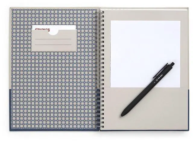 Alt view image 4 of 6 - TRU RED Wirebound Hardcover Notebook 9.5x6.5 80 Sheets TR55740