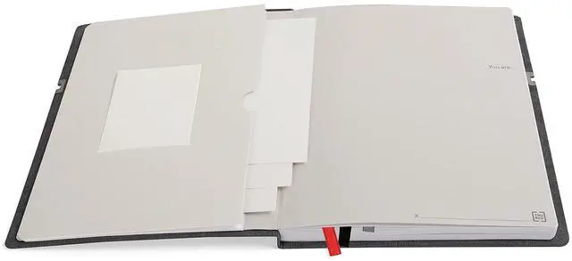 Alt view image 3 of 7 - TruRed Large Mastery with Pocket Journal Narrow Rule Charcoal/Red 192 Sheets