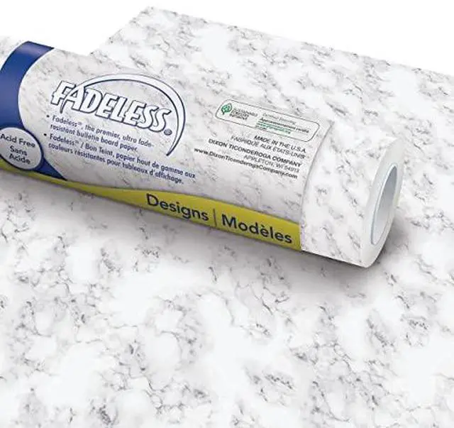 Main image of Pacon Fadeless Bulletin Board Art Paper Marble 4x50ft 1Ct P0057115