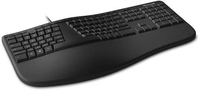 Alt view image 2 of 5 - Microsoft Ergonomic Desktop, Keyboard and Mouse Bundle French Layout RJY-00002