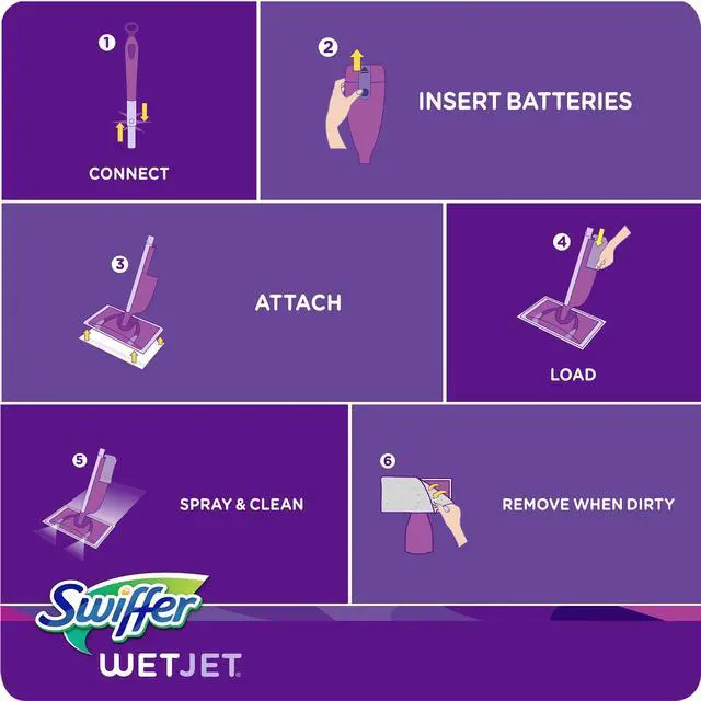 Alt view image 2 of 2 - WetJet System Cleaning-Solution Refill Lavender Scent 1.25 L 4/Carton 80322246