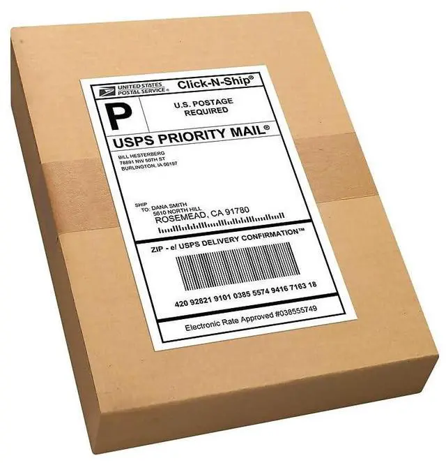 Alt view image 2 of 7 - Avery TrueBlock Technology Shipping Labels Inkjet 5.5x8.5 White 200 Labels 8426