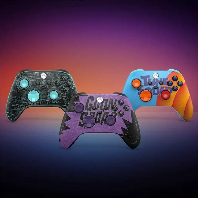 Alt view image 7 of 7 - Xbox Wireless Controller Space Jam A New Legacy Goon Squad Exclusive