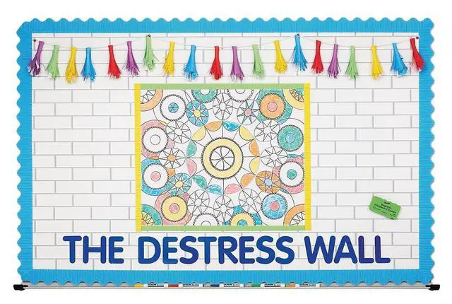 Alt view image 4 of 5 - Pacon Fadeless Bulletin Board Art Paper Subway Tile 4x50ft White 1Ct P0057505