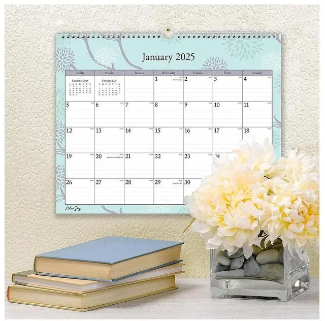 Alt view image 3 of 3 - Rue Du Flore Wall Calendar Rue du Flore Artwork 12x15 2025 101611