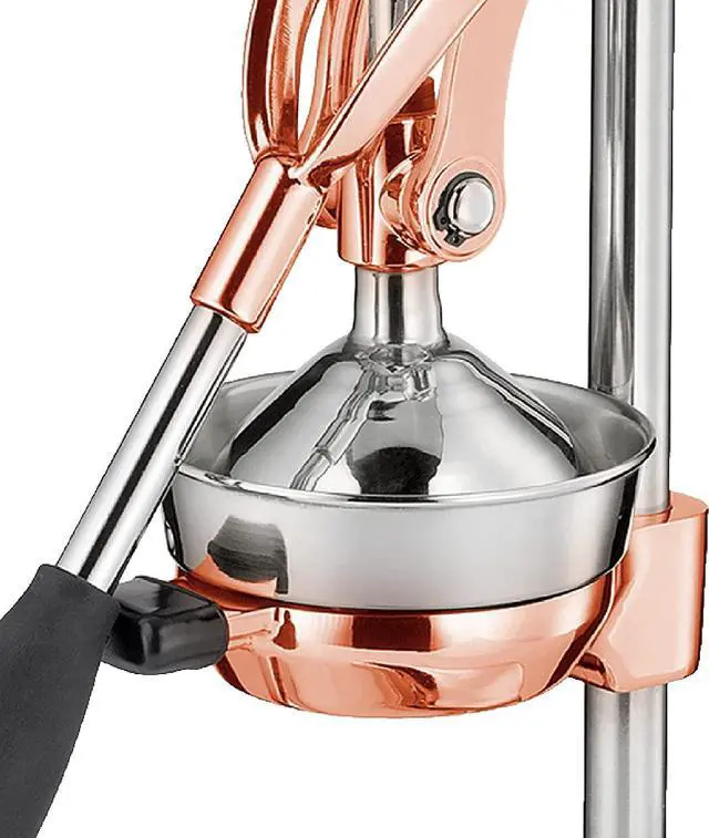 Alt view image 3 of 6 - Cilio Commercial Grade Citrus Press Juicer, Copper