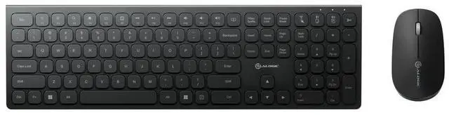 Main image of Alogic Echelon USB-C Wireless Mouse and Keyboard Black ASKBT3WC