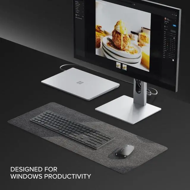 Alt view image 6 of 6 - Alogic Echelon USB-C Wireless Mouse and Keyboard Black ASKBT3WC