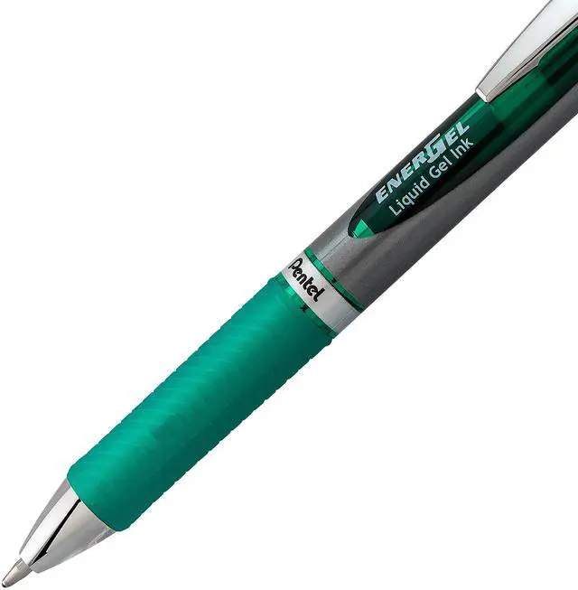 Alt view image 2 of 7 - Pentel EnerGel RTX Gel Pen Retractable Bold Assorted Ink 5/Pk BL80BP5M