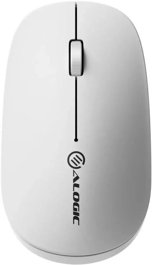 Main image of Alogic Echelon USB-C Rechargeable Wireless Mouse White AMBT4KWH