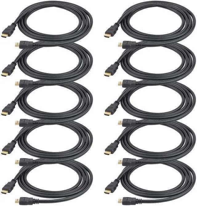Alt view image 6 of 6 - StarTech 3FT (0.9M) HDMI CABLE - 10 PACK - 4K HIGH SPEED HDMI CABLE W/ETHERNET