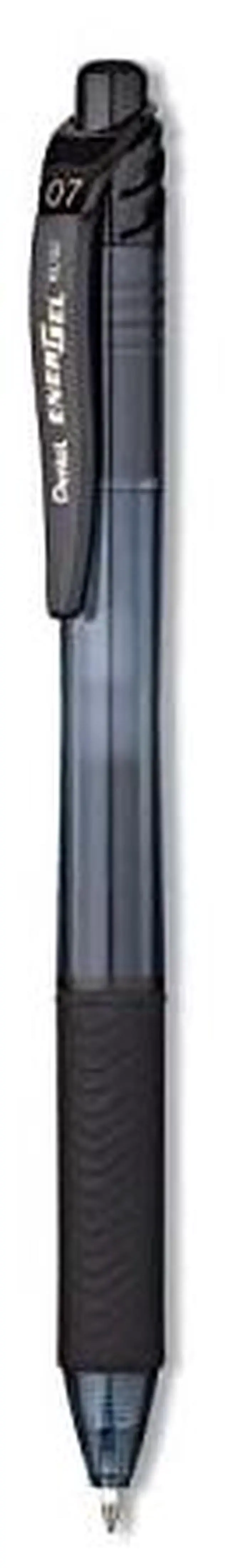 Alt view image 2 of 2 - Pentel EnerGel-X Retractable Medium 0.7 mm Pen Black Ink 5/Pack BL107BPS5A