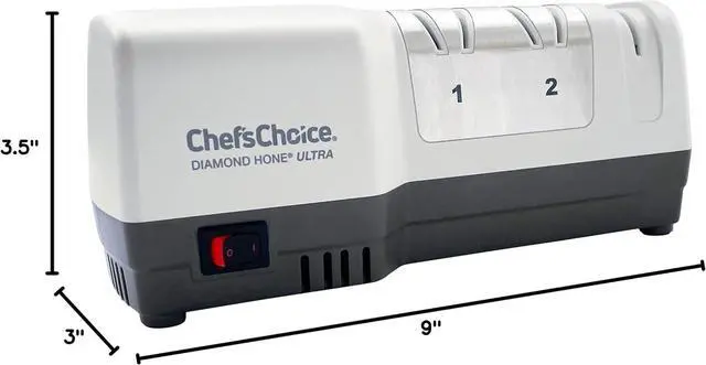 Alt view image 4 of 7 - Chef'sChoice Hybrid Diamond Abrasives Knife Sharpener for 20-Degree Knives, G203