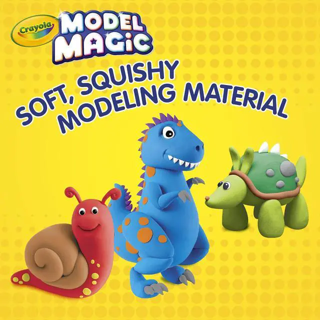 Alt view image 3 of 6 - Model Magic Modeling Compound Gray 4 oz Pack 574452