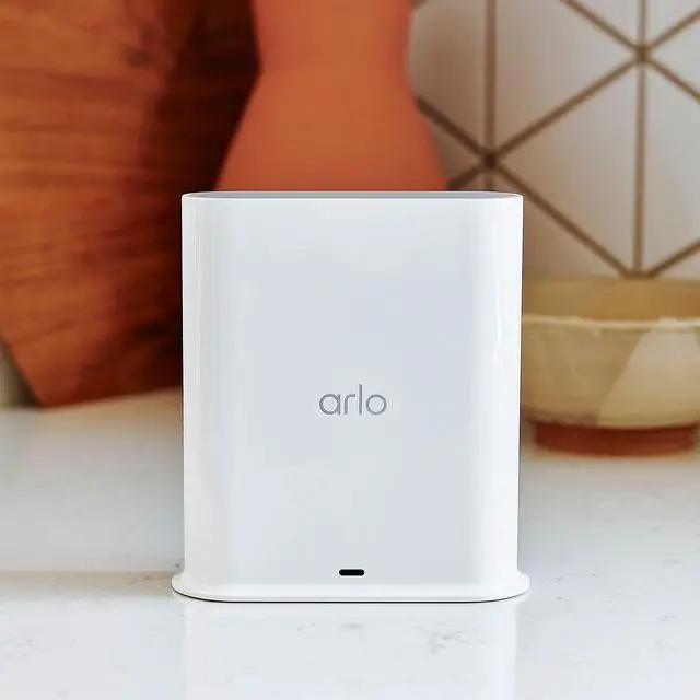 Alt view image 5 of 6 - Arlo Pro VMB4540, Wireless Indoor/Outdoor camera, 1080p, 2-way Audio Ultra 2, White - Certified Refurbished - Grade A