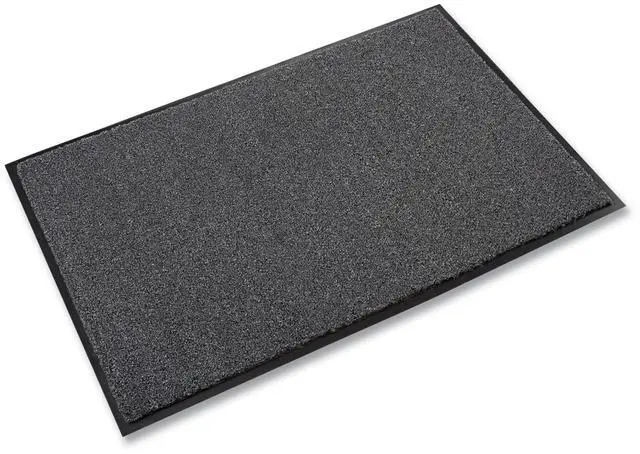Main image of Crown WP 0035CH Wonder-Pro Mat - Rectangular - Charcoal Gray Cut Pile Surface - 36" x 60"