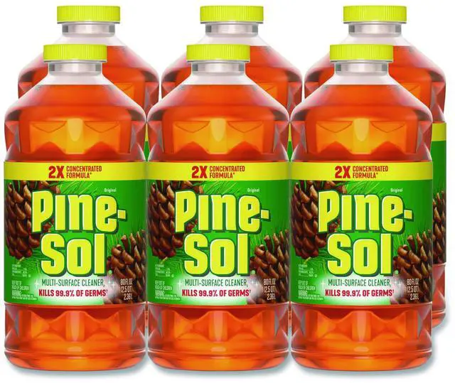 Main image of Multi-Surface Cleaner Disinfectant Concentrated Pine Scent 80 oz Bottle 6/Carton 60160CT