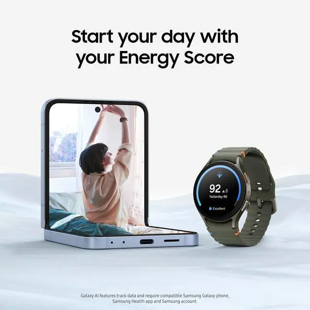Alt view image 4 of 7 - Samsung Galaxy Watch7 SM-L305UZ Smart Watch - 32GB - Green