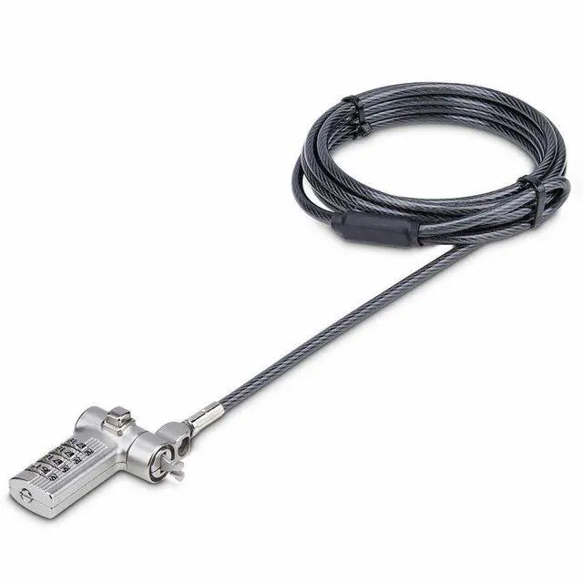 Main image of StarTech Universal Laptop Serialized Security Cable Lock 6.6ft