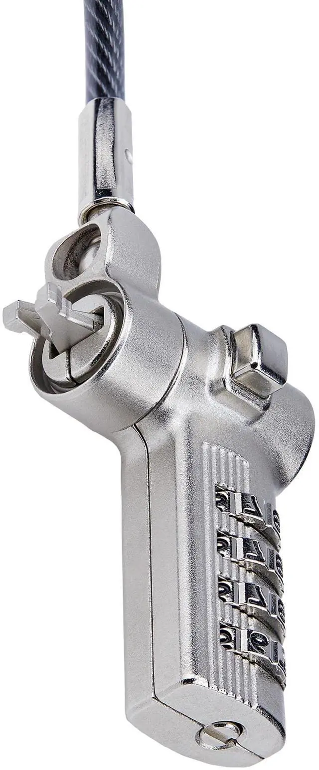 Alt view image 2 of 7 - StarTech Universal Laptop Serialized Security Cable Lock 6.6ft