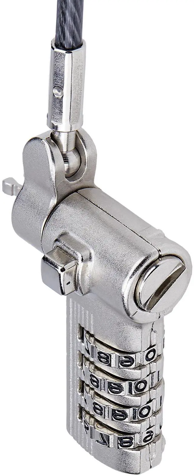 Alt view image 3 of 7 - StarTech Universal Laptop Serialized Security Cable Lock 6.6ft