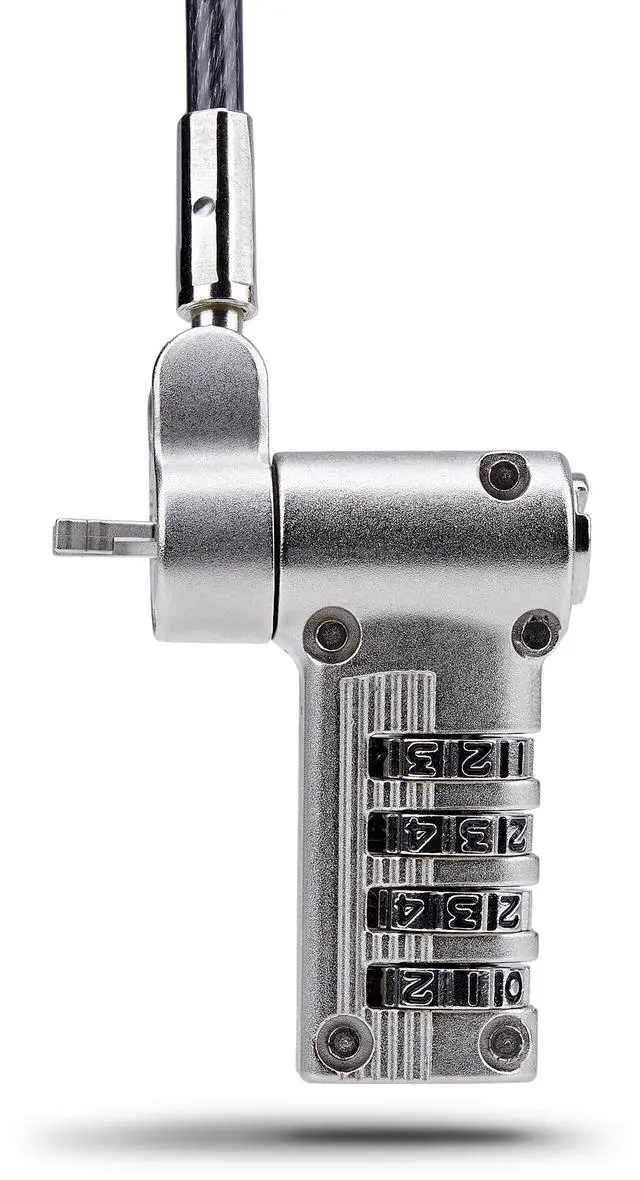 Alt view image 5 of 7 - StarTech Universal Laptop Serialized Security Cable Lock 6.6ft