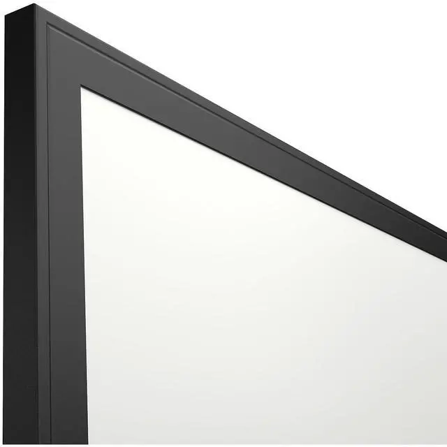 Alt view image 4 of 7 - Melamine Dry Erase Board 24" x 18" White Surface Black Aluminum Frame TR59362