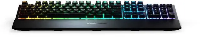 Alt view image 4 of 7 - SteelSeries Apex 3 RGB Gaming Keyboard (Brazilian Portuguese Layout)
