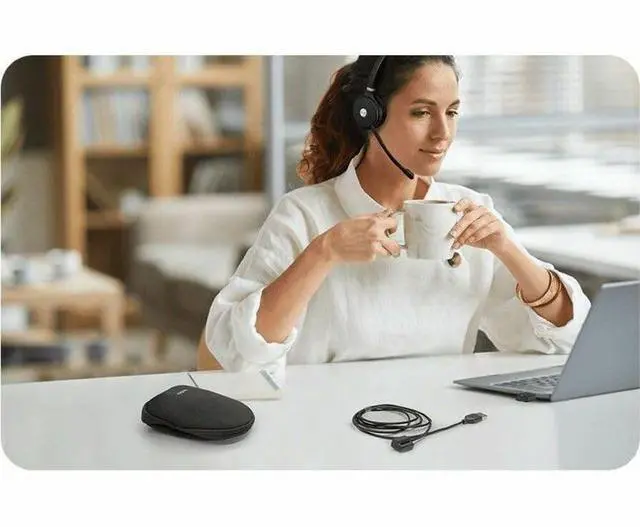 Alt view image 2 of 2 - Yealink WH62 Dual Teams V3 DECT Wireless Headset 1308001C