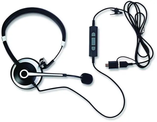 Main image of SPRACHT HSUSB1 Over-the-Head Monaural Headset
