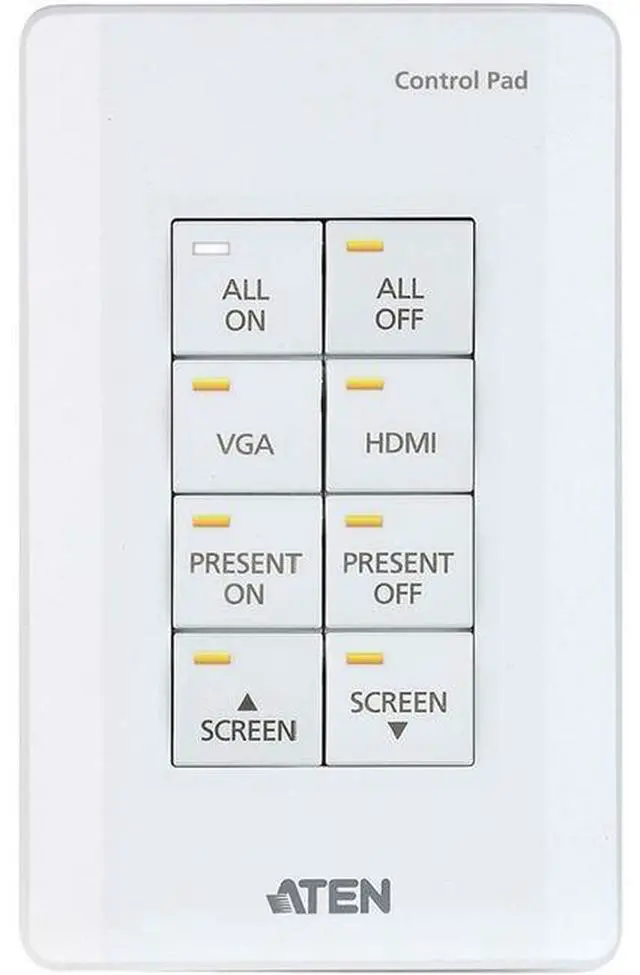 Main image of Aten VK0100 8-button Control Pad US 1 Gang