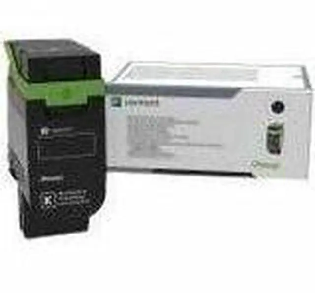 Main image of Lexmark Original Laser Toner Cartridge Black Color 1 Pack