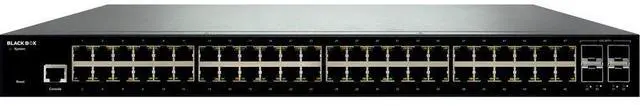 Main image of Black BoxGigabit Ethernet (1000-Mbps) Managed Switch - (48) 10/100/1000-Mbps Copper RJ45, (4) 1/10Gbps SFP+   LGB5052A-R3