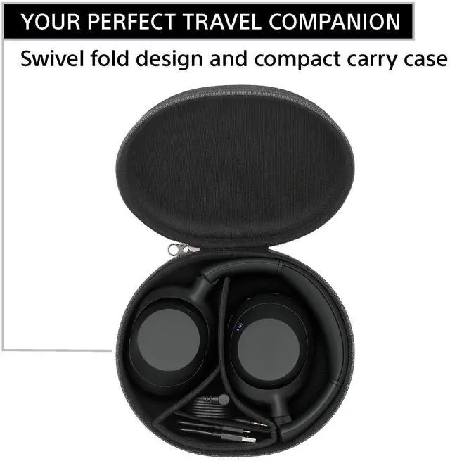 Alt view image 6 of 7 - Sony ULT WEAR Over-Ear Headphones, Noise Cancelling Headphones Bluetooth (Off White)