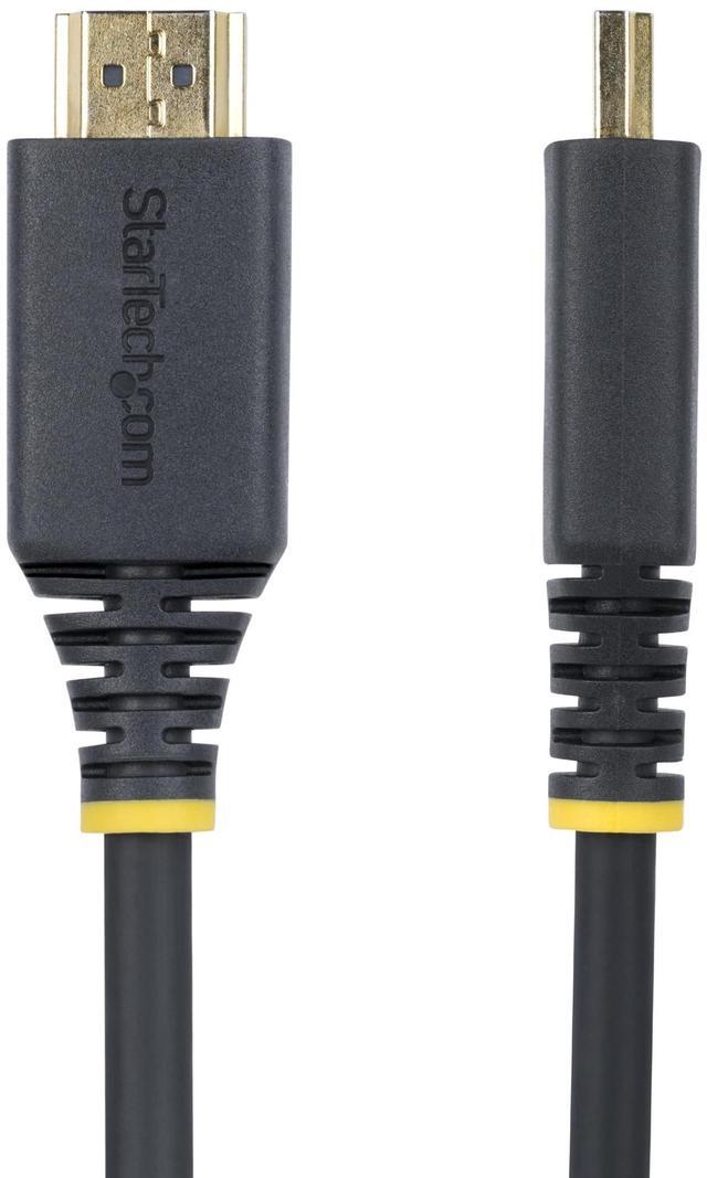 Alt view image 3 of 7 - StarTech 3ft 0.9m Premium Certified High Speed HDMI Cable 4K 60Hz/1440p 144Hz 18Gbps UHD HDMI 2.0 Cord TPE Jacket