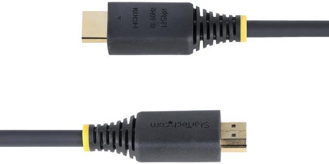 Alt view image 4 of 7 - StarTech 3ft 0.9m Premium Certified High Speed HDMI Cable 4K 60Hz/1440p 144Hz 18Gbps UHD HDMI 2.0 Cord TPE Jacket
