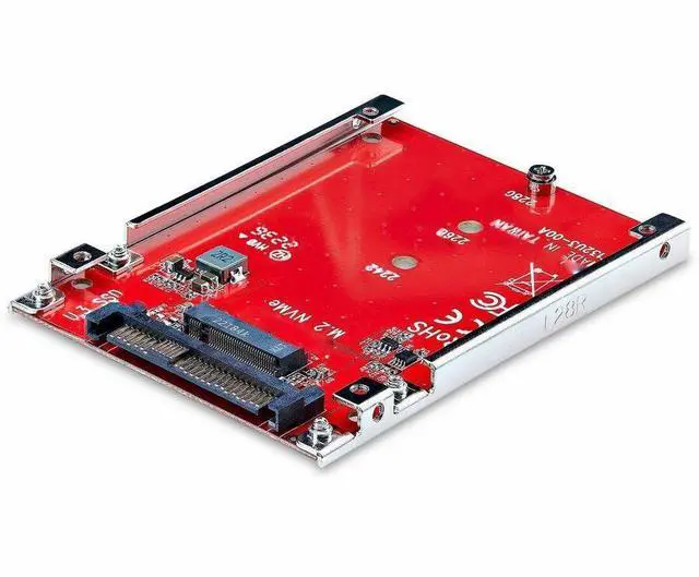Main image of StarTech M.2 to U.3 Adapter For M.2 NVMe SSDs PCIe Drive 1M25U3M2ADAPTER