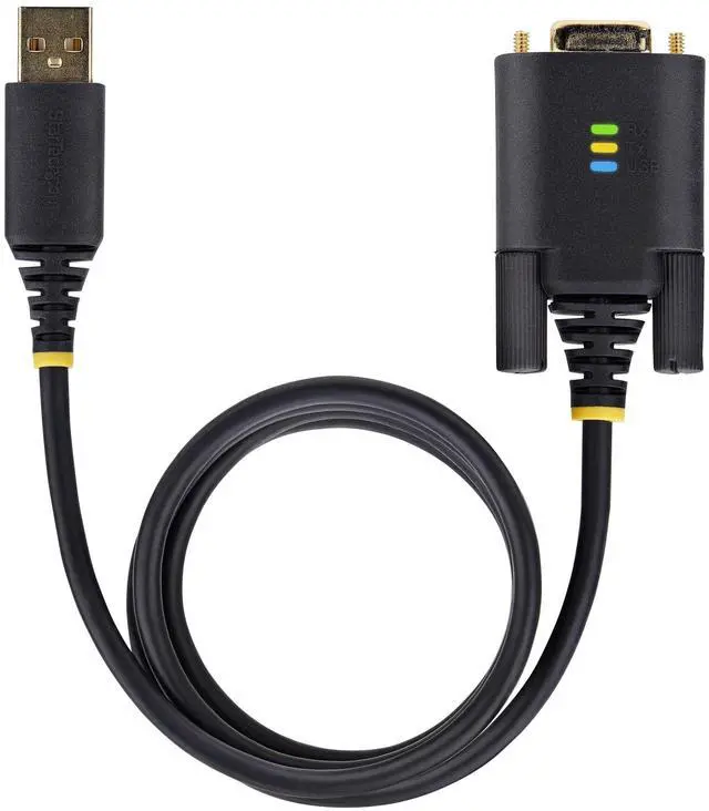 Alt view image 2 of 7 - StarTech USB to Null Modem Serial Adapter Cable, 6.6ft 1P6FFCN-USB-SERIAL