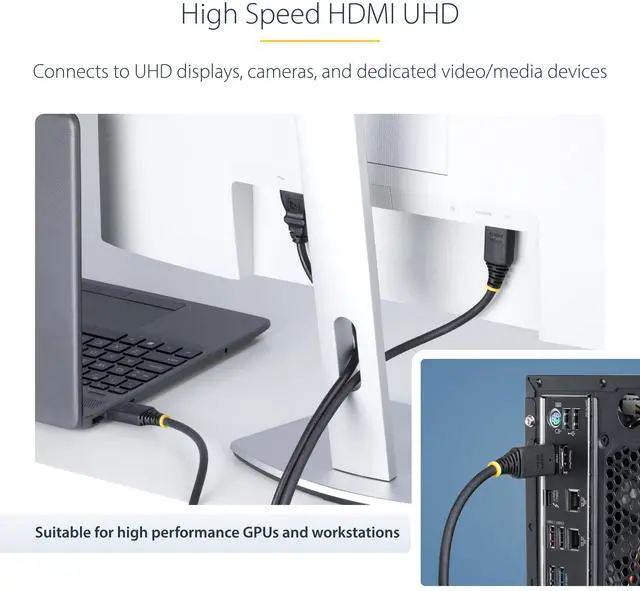 Alt view image 5 of 6 - StarTech 30ft Active High Speed HDMI Cable 2.0 Cord HDMI2-CABLE-4K60-30F