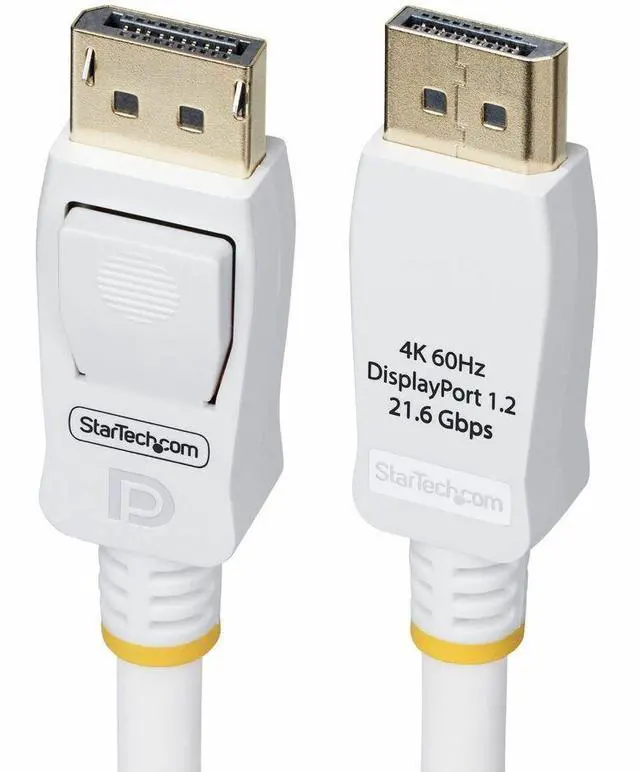 Main image of StarTech 6ft DisplayPort Cable White