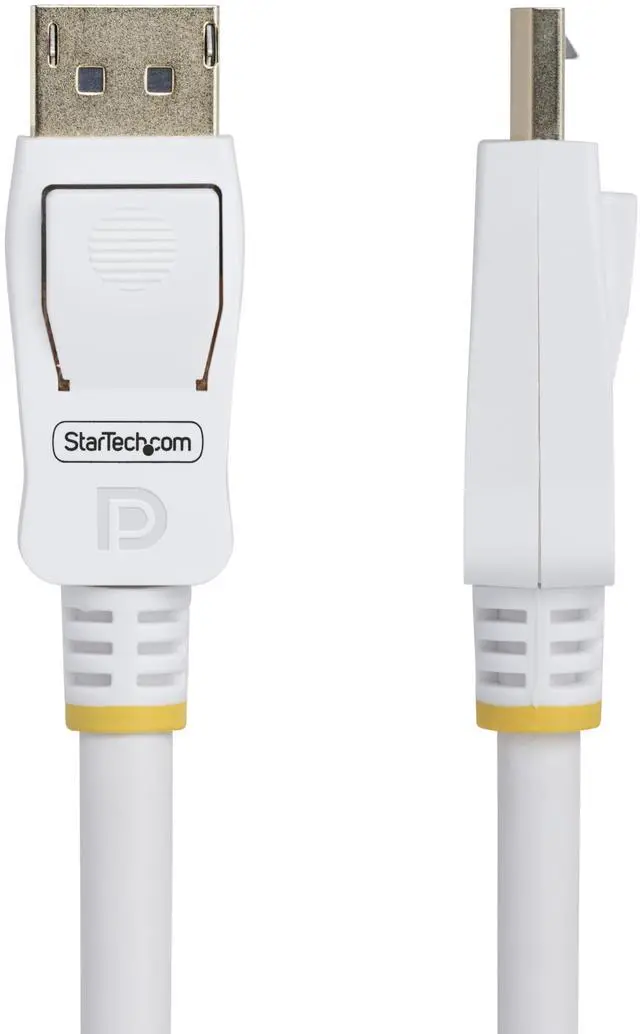 Alt view image 2 of 6 - StarTech 6ft DisplayPort Cable White