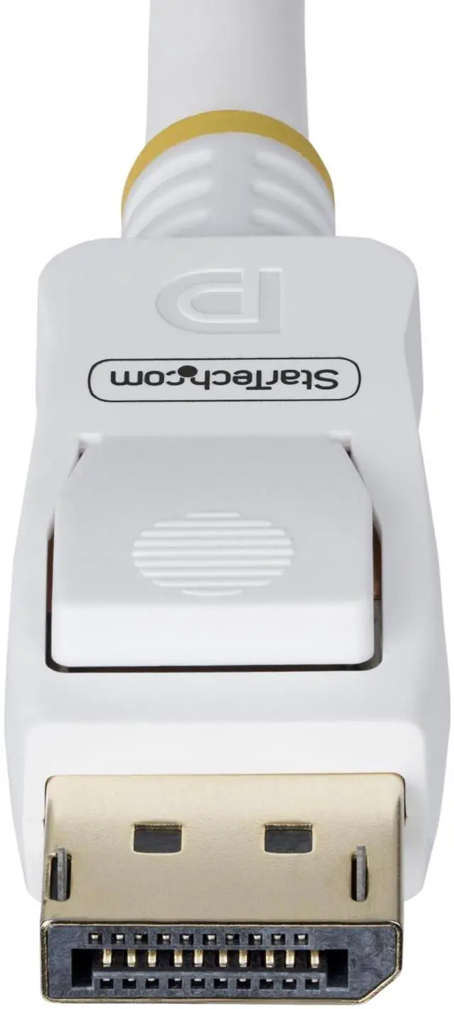 Alt view image 3 of 6 - StarTech 6ft DisplayPort Cable White