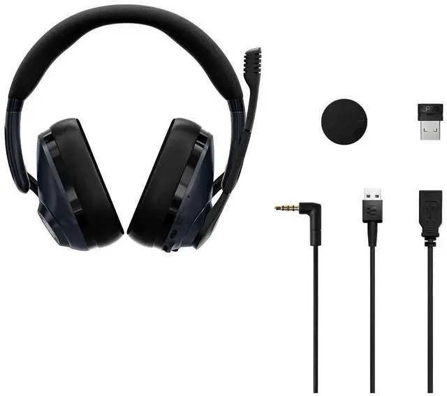 Alt view image 7 of 7 - EPOS H3PRO Hybrid Wireless Bluetooth Gaming Headset 1000892 Sebring Black