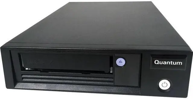 Main image of Quantum LTO-9 Tape Drive, Half Height, Add On For 1U Rack 12GB/s SAS, 5.25, Blk