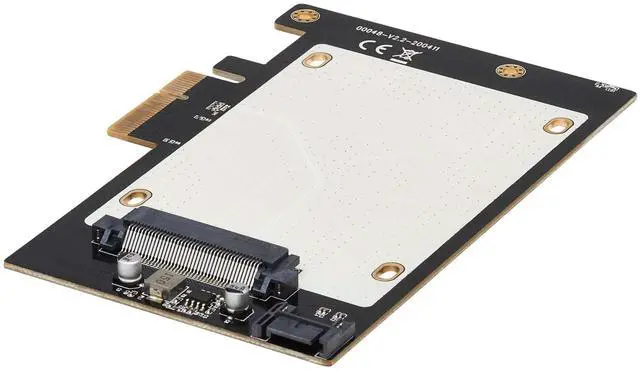Alt view image 3 of 7 - Eaton Tripp Lite Series U.2 to PCIe Adapter for 2.5" NVMe U.2 SSD SFF-8639 PCI Express x4 Card