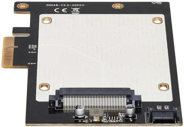Alt view image 5 of 7 - Eaton Tripp Lite Series U.2 to PCIe Adapter for 2.5" NVMe U.2 SSD SFF-8639 PCI Express x4 Card