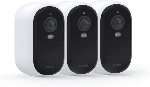 Alt view image 4 of 6 - Arlo Essential Security Wireless 2K Camera with Spotlight, Indoor/Outdoor, 2nd Gen, 2-Way Aud, White - Certified Refurbished - Grade A